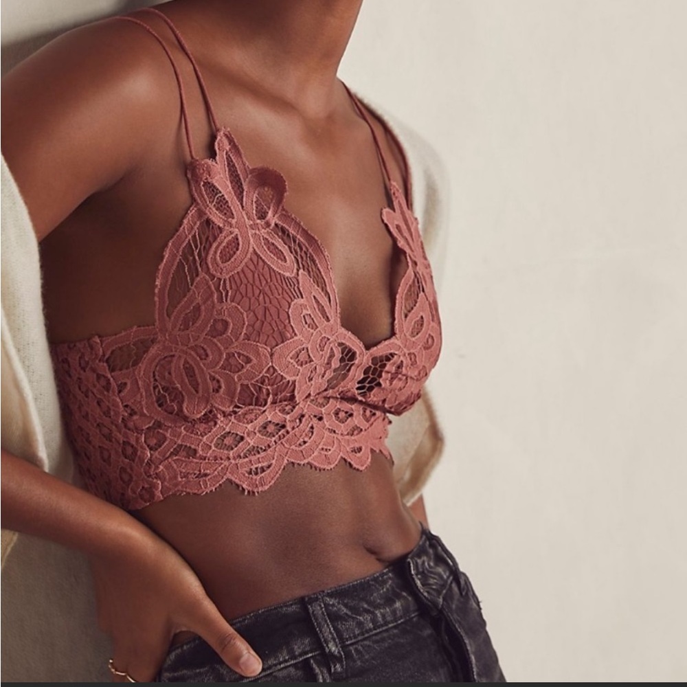 Adella Bralette NWOT rust color